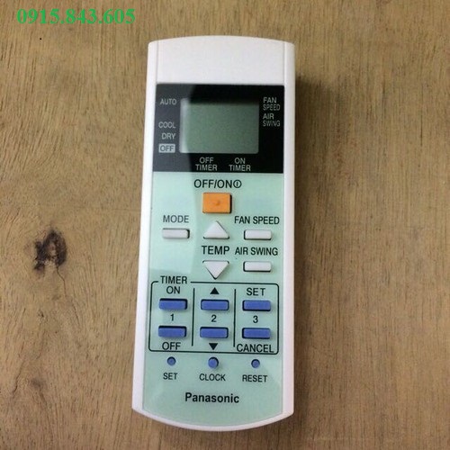 Điều khiển điều hòa panasonic CS 1Chiều (Trắng)