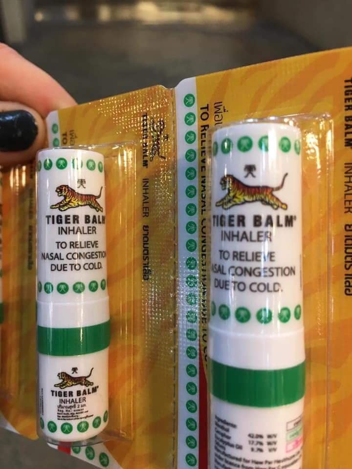 Ống hít thông mũi Tiger Balm Thái Lan
