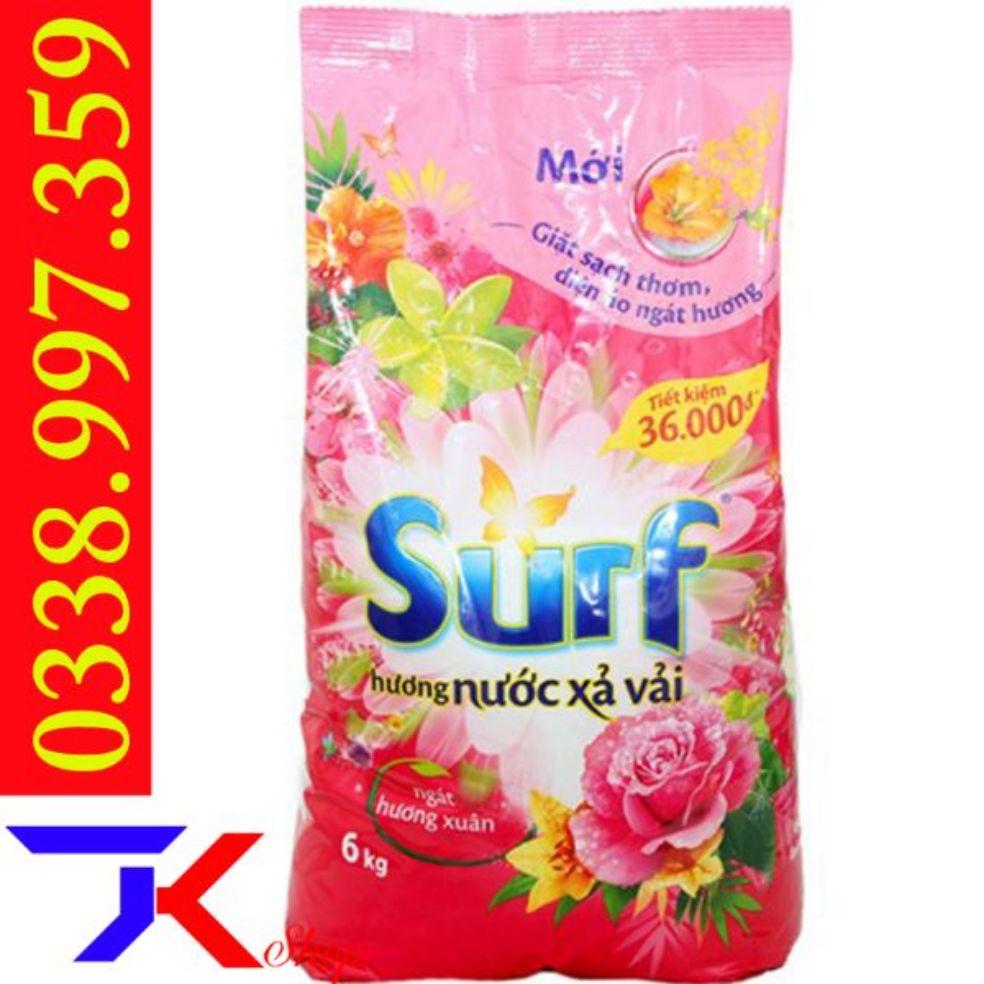 Bột giặt Surf hương nước xả vải 6kg