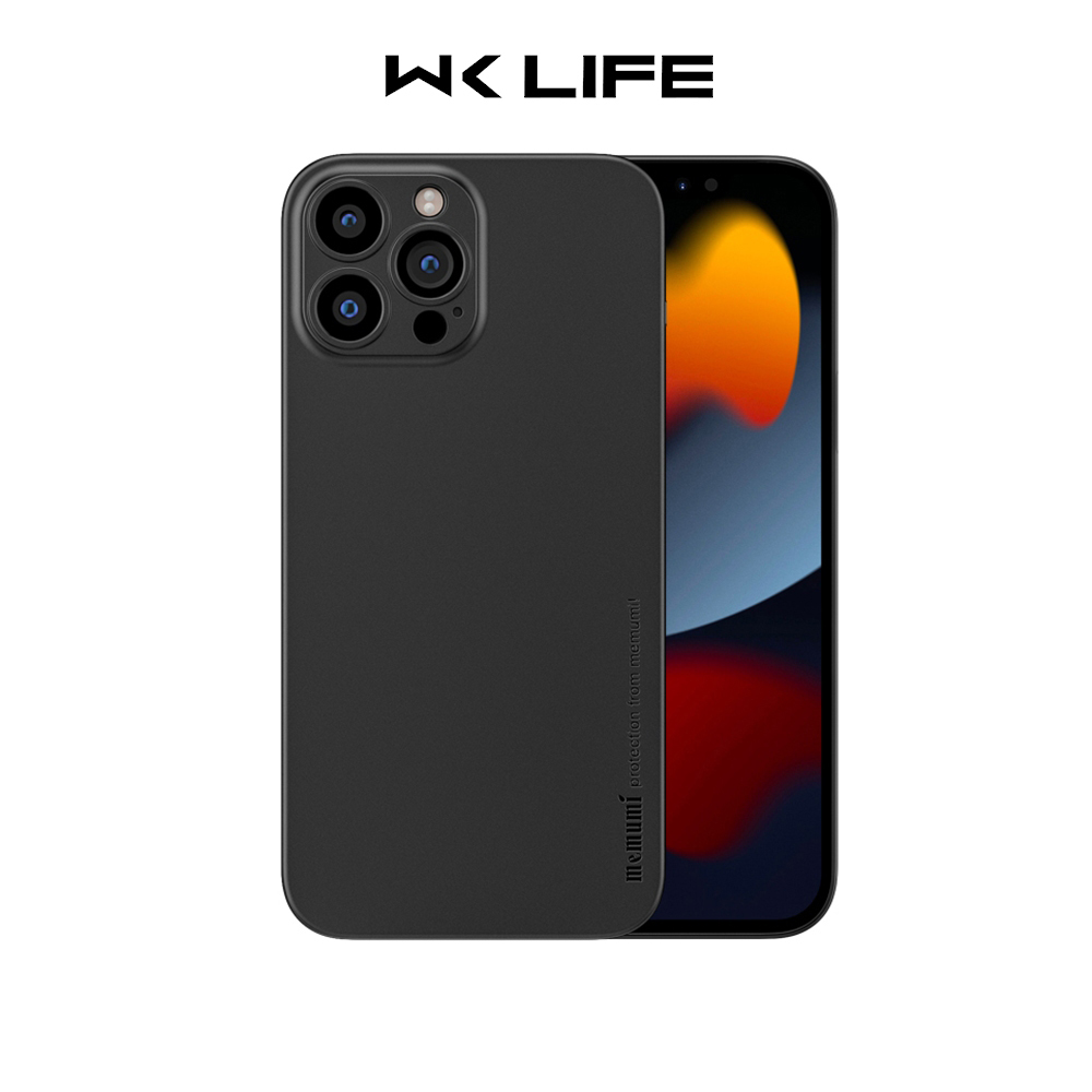 Ốp lưng iPhone 14 / 15 Pro Max Memumi Slim Paper mỏng 0,33 mm nhám chống vân tay