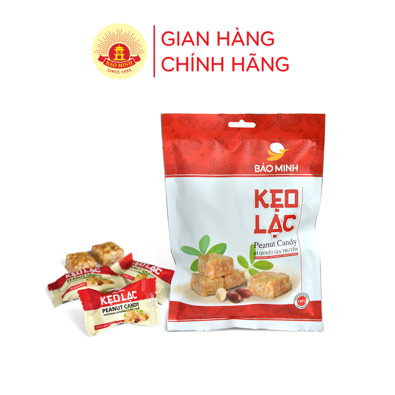 Kẹo lạc mặn đặc biệt Bảo Minh 150g