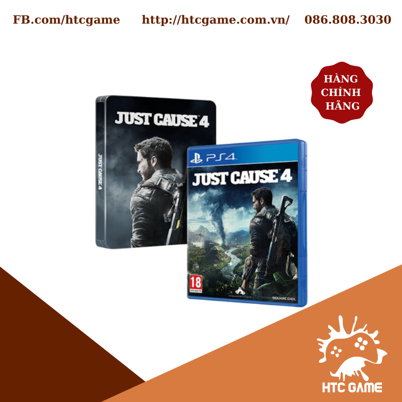 Just Cause 4 Steelbook Edition - Game PS4