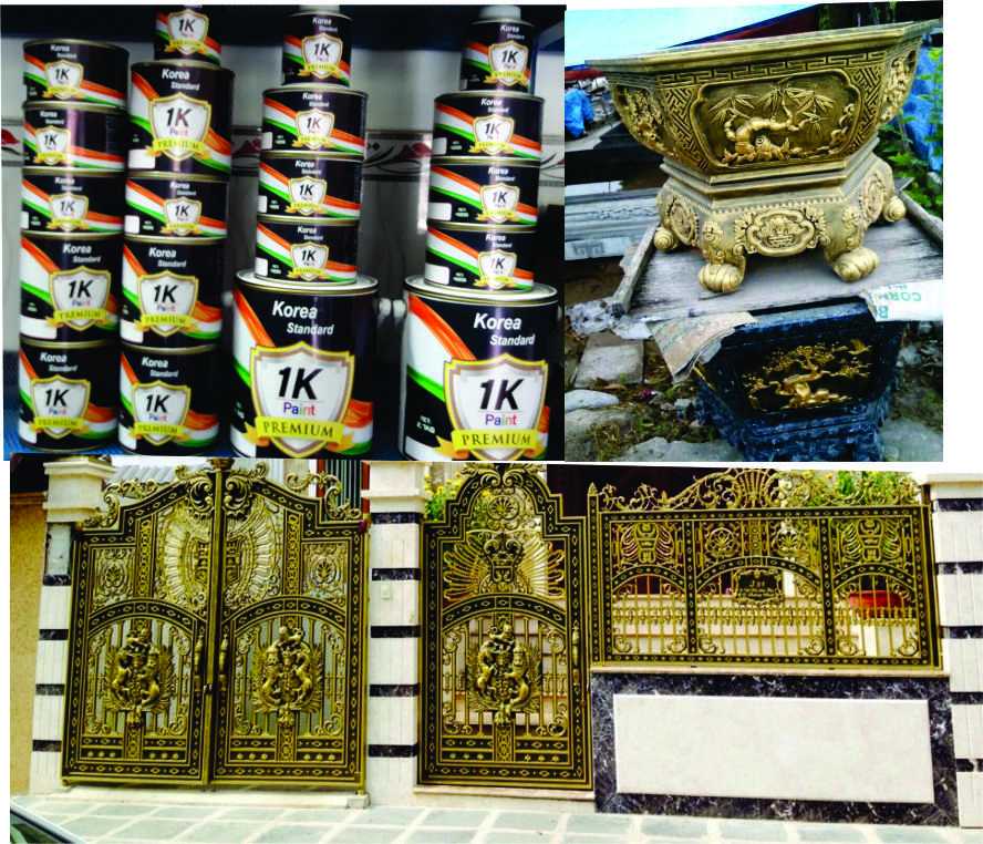 Sơn Nhũ Đồng 1k - Sơn đa năng trên tất cả các bề mặt