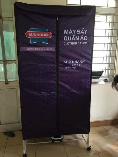 Máy sấy quần áo SUNHOUSE SHD2707.  Khẳng định và Đảm bảo hàng chuẩn, chính hãng, mới tinh 100%, bảo hành toàn quốc