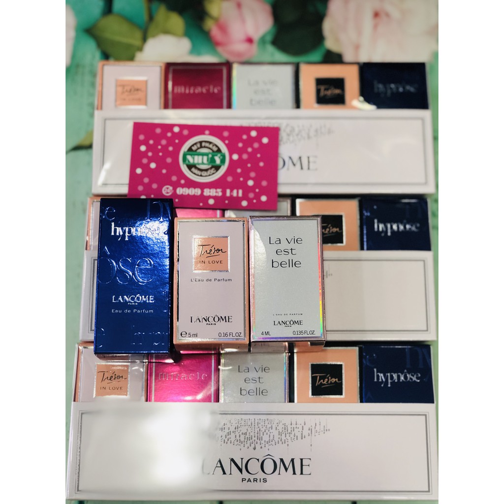 Bộ giftset Lancome 5 chai - the best of Lancome fragrances, cam kết hàng đúng mô tả, chất lượng đảm bảo, an toàn cho người sử dụng
