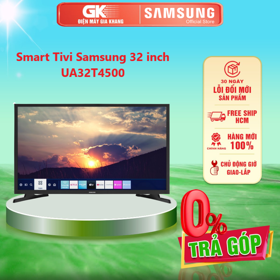 Smart Tivi Samsung 32 inch UA32T4500 - 32T4500 - GIAO TOÀN QUỐC - FREESHIP HCM
