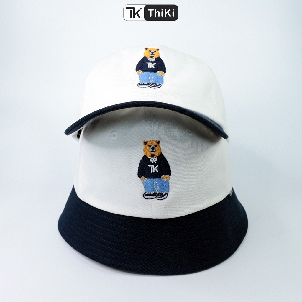 Nón Phối Màu Gấu ThikiOfficial