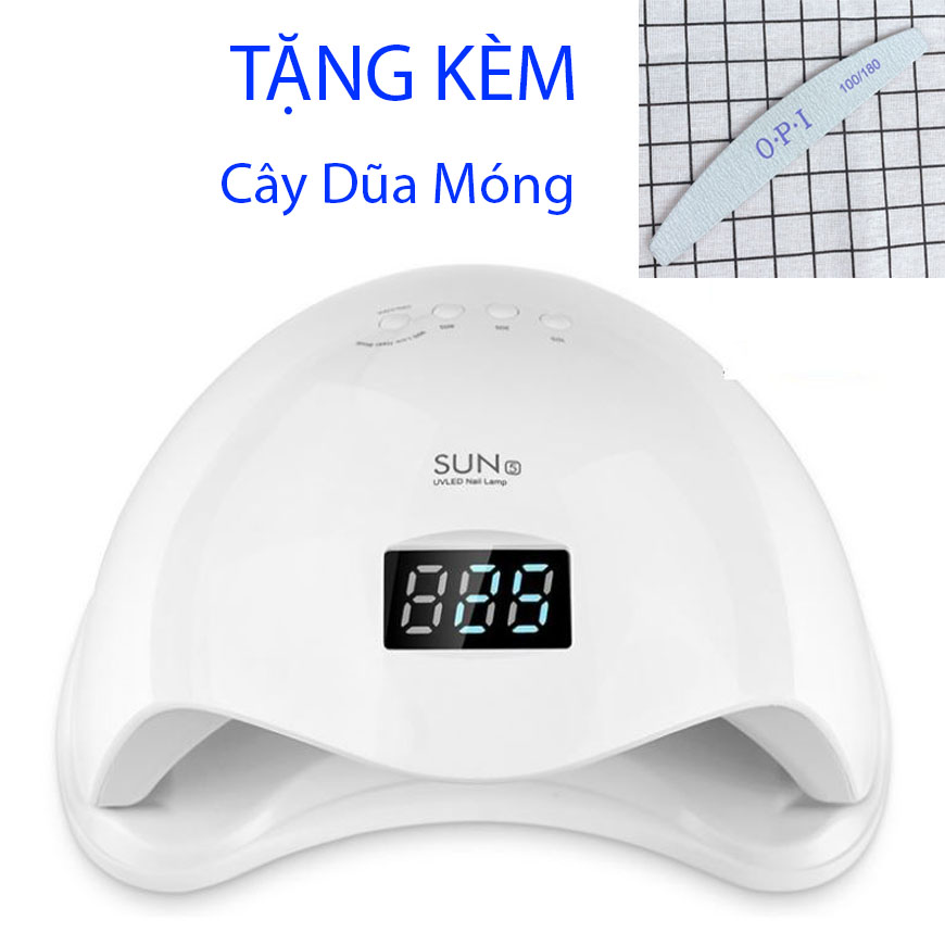 Máy hơ gel loại nào tốt, máy hơ gel sun 5 có tốt không - máy hơ gel sun 5 plus tem xanh 48w hơ nhanh chóng tiện lợi