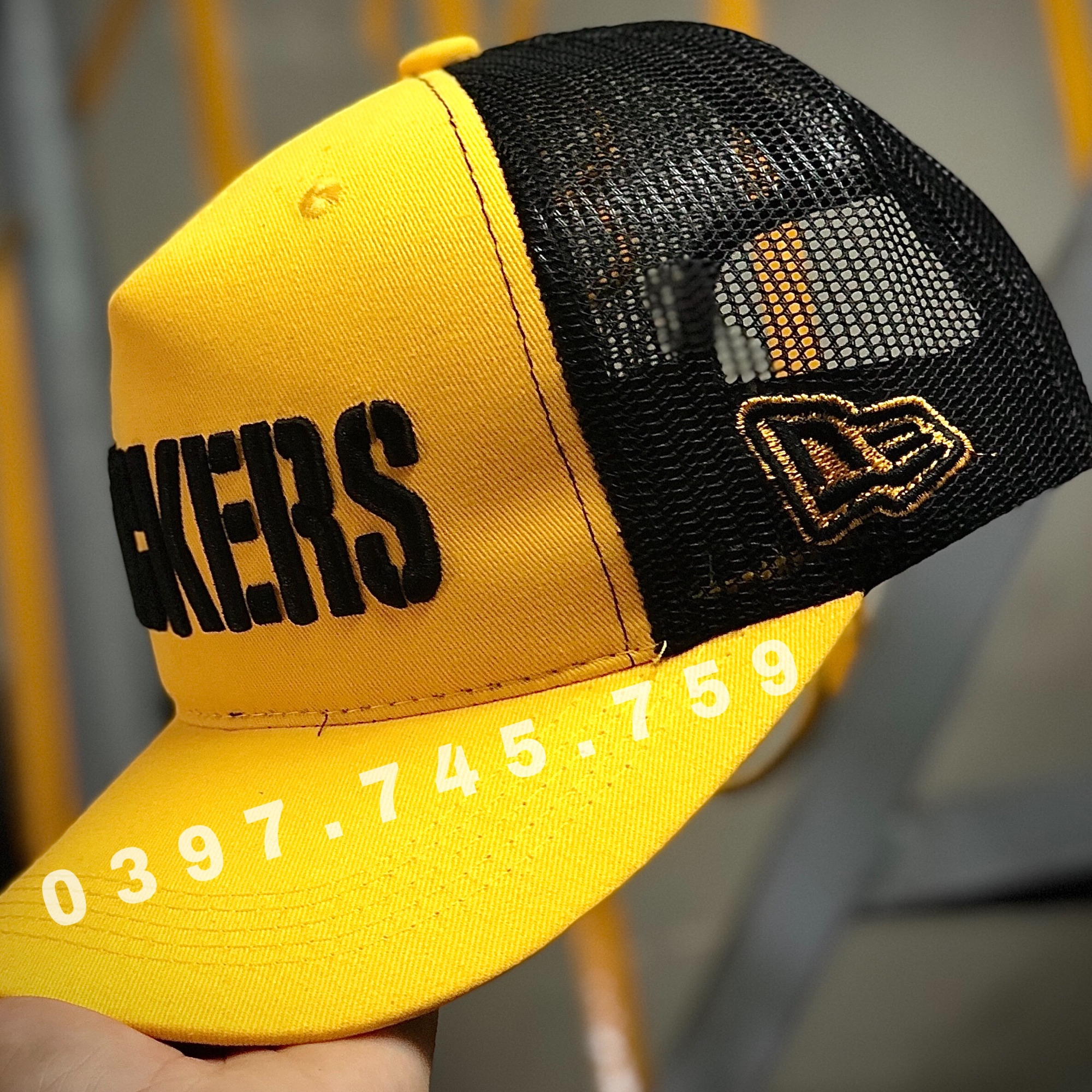 NÓN KẾT,MŨ LƯỠI TRAI PHỐI LƯỚI THÊU CHỮ PACKERS SÀNH ĐIỆU CHO NAM NỮ