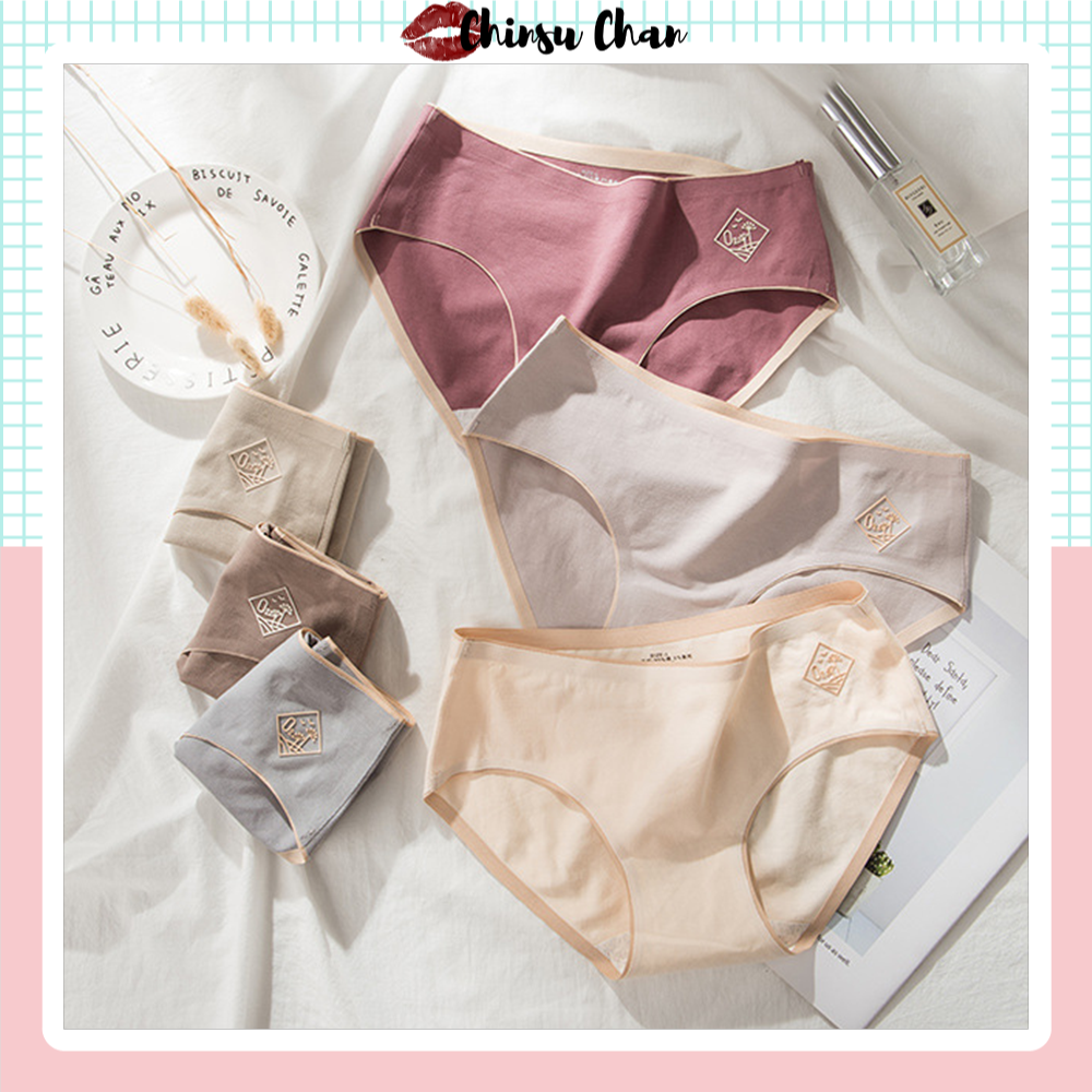 Quần Lót Nữ Cotton Cao Cấp Kháng Khuẩn Không Gây Hằn, Co Giãn Cực Tốt - Freesize (Có Túi Zip Kháng Khuẩn)