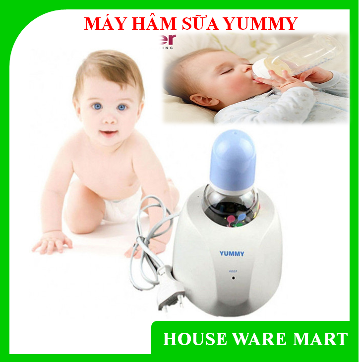 Máy Hâm Sữa Siêu Tốc - Máy hâm YUMMY đa chức năng hâm sữa, hâm cháo, chất liệu an toàn, nhiệt độ ổn định
