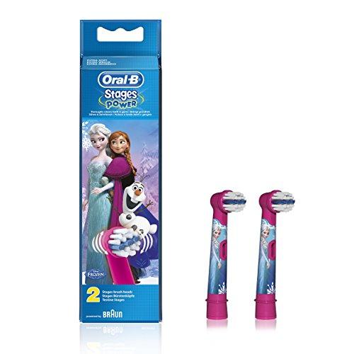 Vỉ 2 đầu bàn chải điện Braun Oral B Stages Kids Disney (Từ 3 tuổi trở lên) (Cho bé gái)