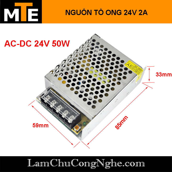 Nguồn tổ ong, nguồn led 24v 2a s-48-24