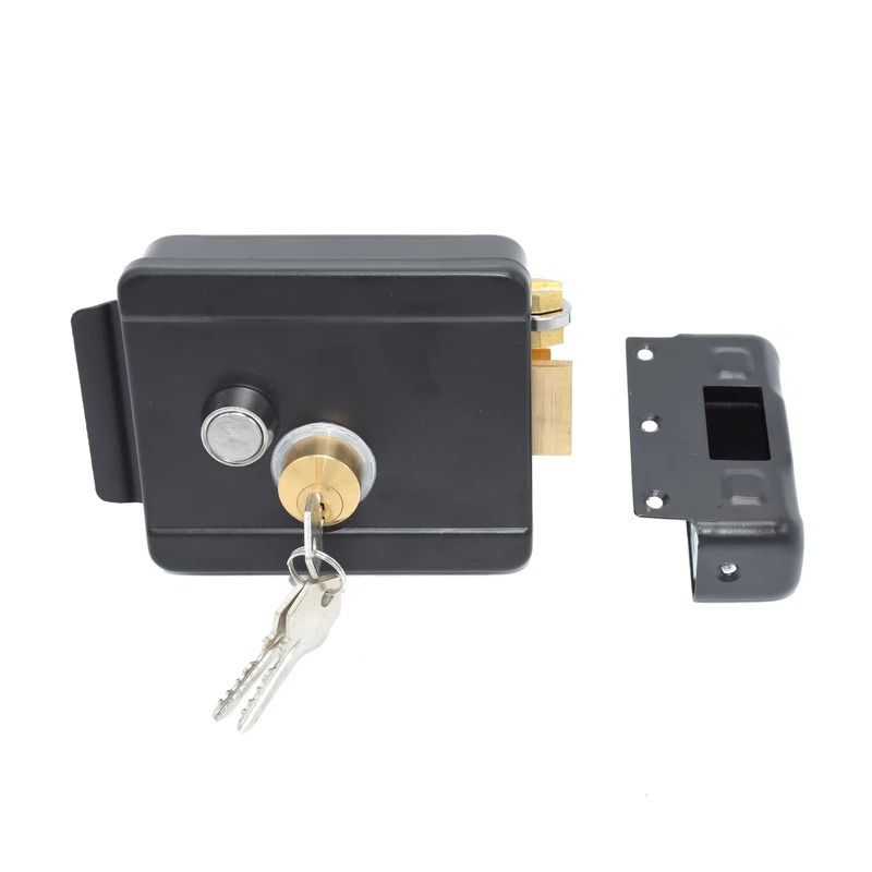 Khóa điện DC12V với xi lanh đồng hỗ trợ video intercom cho kiểm soát truy cập nhà