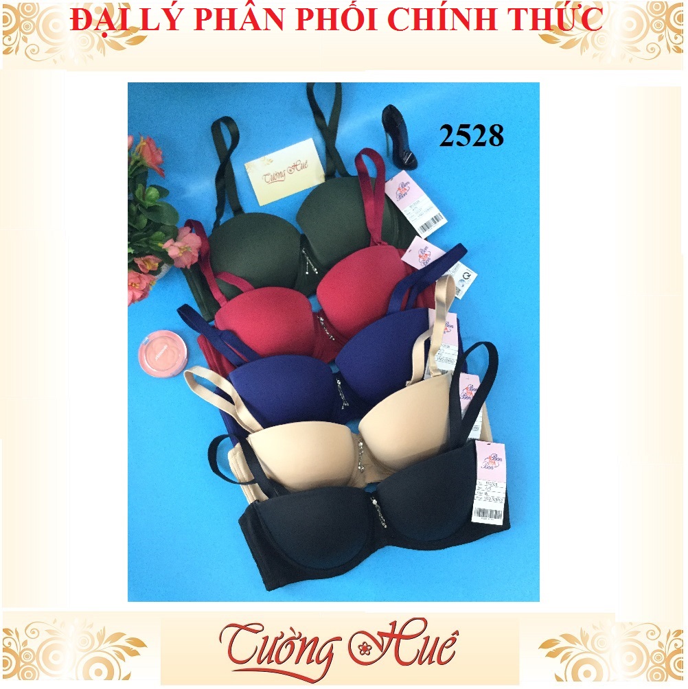 Áo lót nữ bon bon bv2528 trơn cúp bầu ngang.
