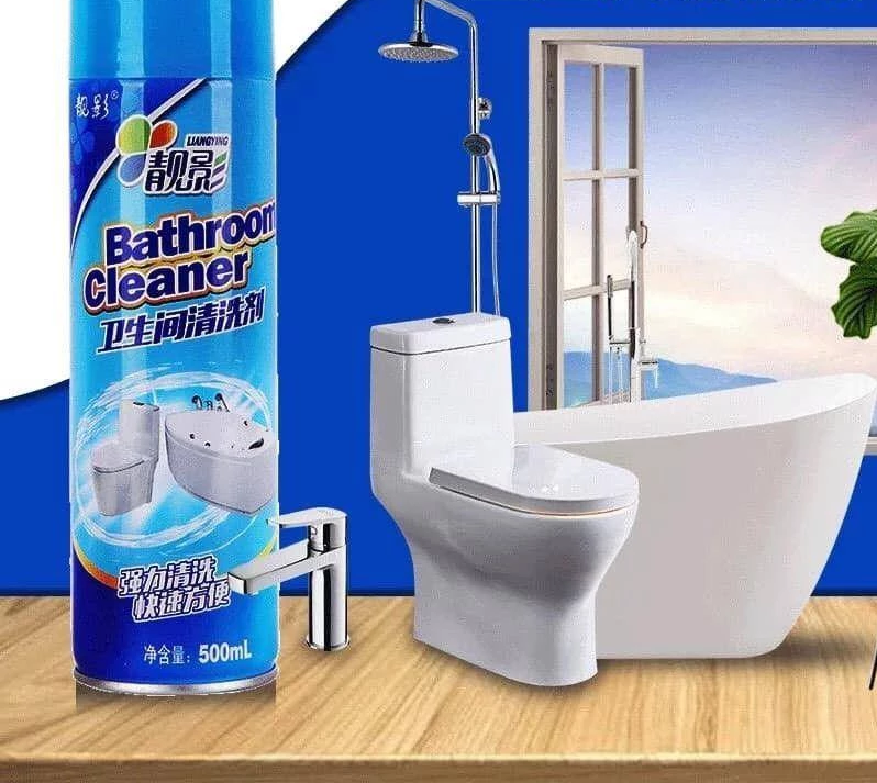 Bình xịt nhà tắm bọt tuyết siêu sạch tẩy đa năng siêu mạnh bathroom cleaner 500ml