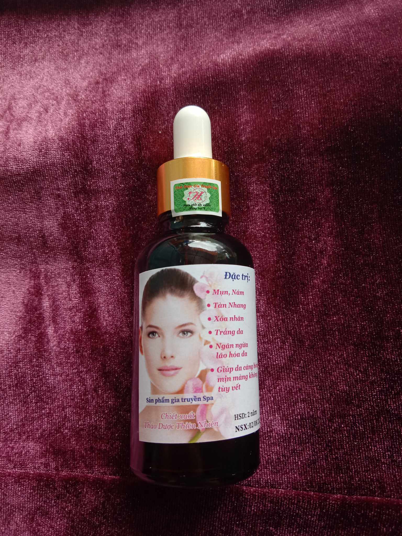 Serum tái tạo da, đào thải độc tố