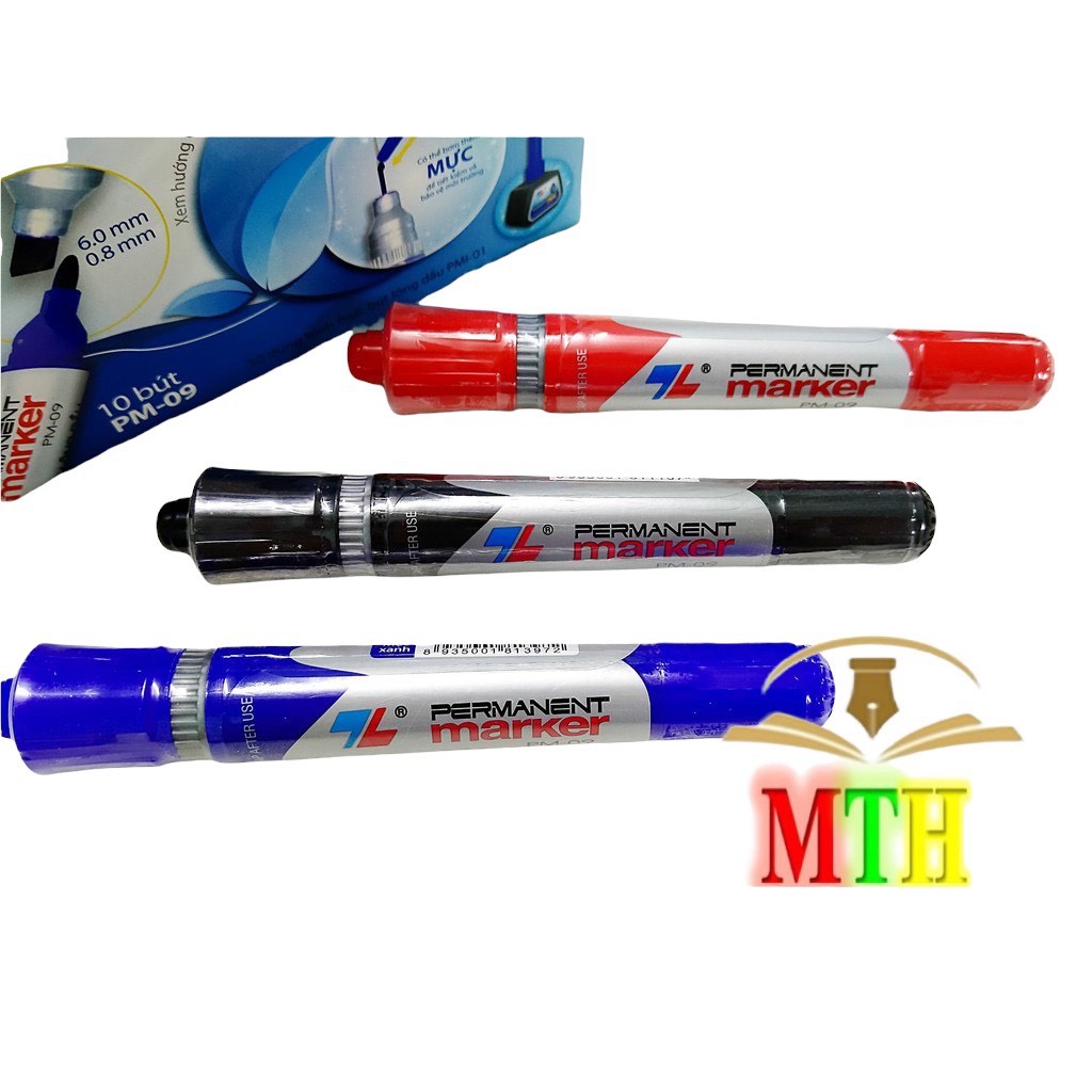 Bút Lông Dầu PM09 - Chính Hãng