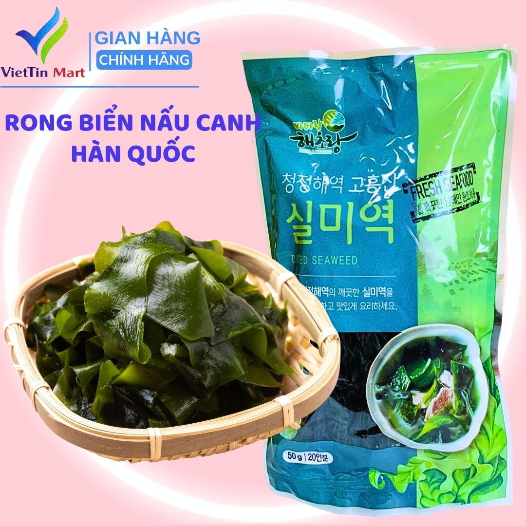  Rong biển nấu canh Hàn Quốc  gói 50g  