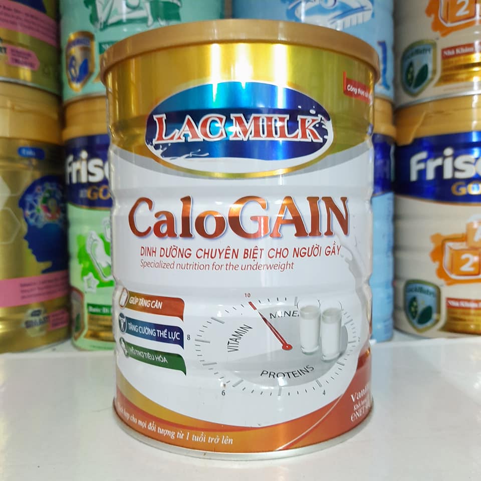 Sữa tăng cân Lacmilk CaloGain 900g dành cho người gầy từ 1 tuổi trở lên (kiddy1234)