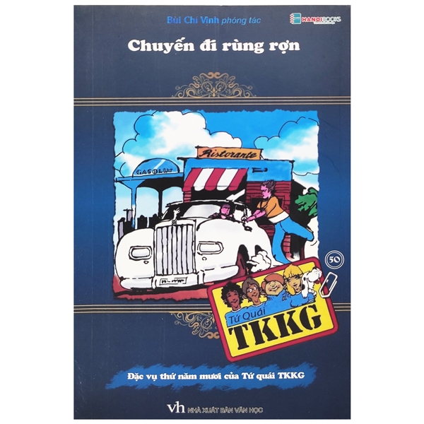 Fahasa - Tứ Quái TKKG - Tập 50: Chuyến Đi Rùng Rợn