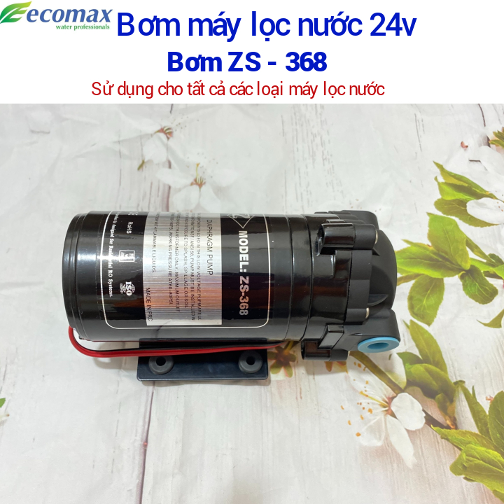 bơm máy lọc nước , bơm phun sương , bơm 24v , bơm ZS 368 , sử dụng cho mọi loại máy lọc nước