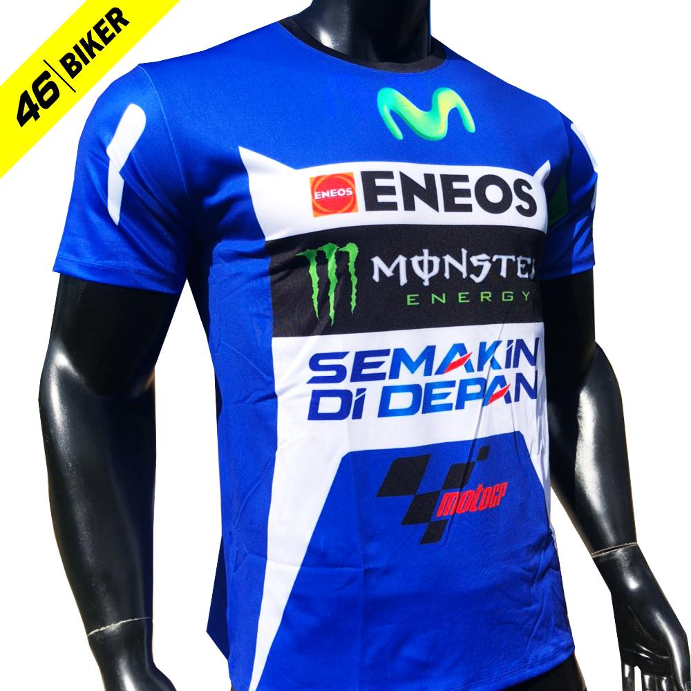 Áo thun in tem xe Moto gp vải cotton