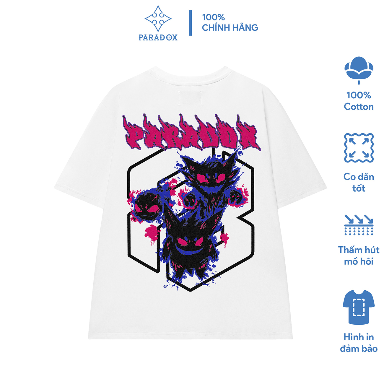 [MUA 2 GIẢM 20% CHỈ 1 NGÀY 11/11]PARADOX Áo thun SPOOKY SPIRITS TEE