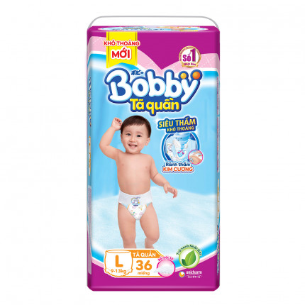 Tả quần bobby siêu thấm l36