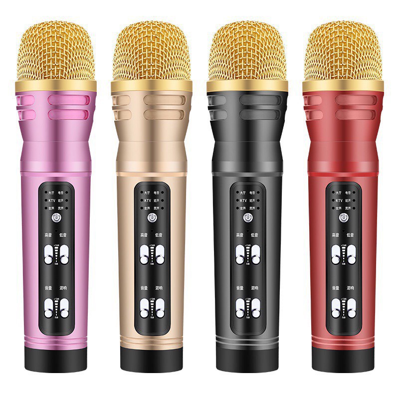 Mic Thu Âm - Micro thu âm C28 - Tặng Tai Nghe, micro cao cấp livestream, thu âm, karaoke online không cần soundcard – Autotune, Âm Thanh Chuẩn, Lọc Âm Cực Hay, Không Tạp Âm, Tương thích với mọi điện thoại thông minh, BẢO HÀNH 12 THÁNG.