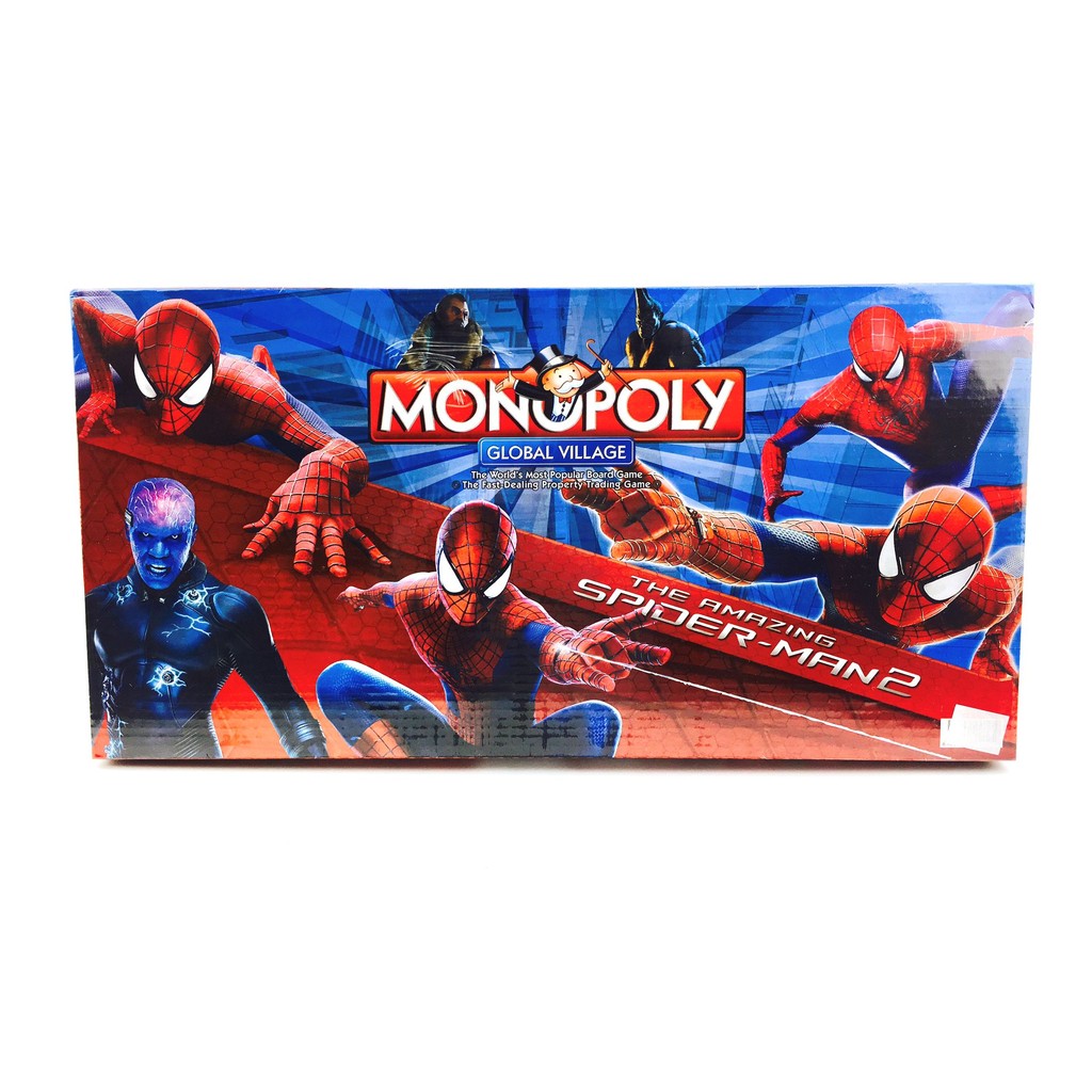 Trò chơi monopoly spider man - cờ tỷ phú phiên bản người nhện