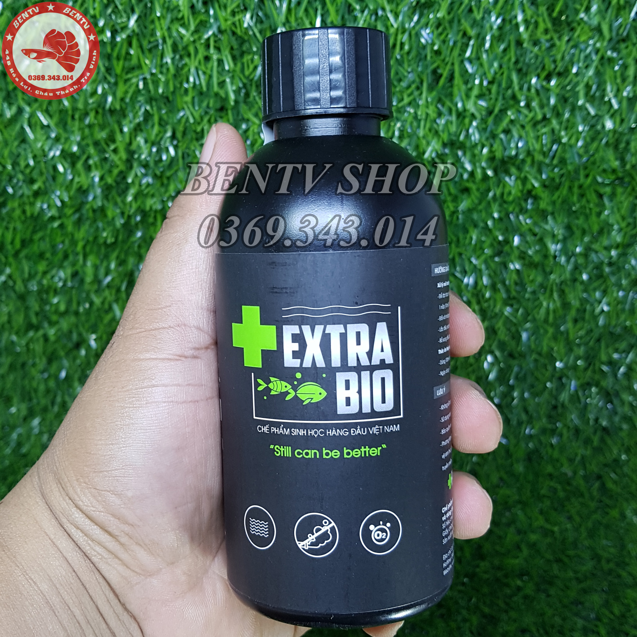 Chế Phẩm Sinh Học Extrabio 250ml - Làm Trong Nước Hồ Cá
