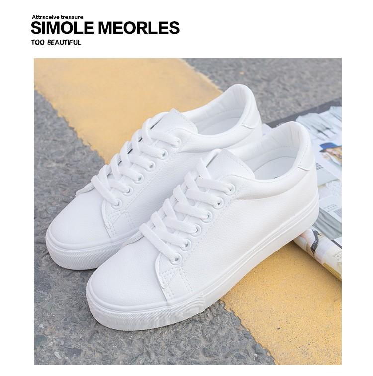 Giày sneaker nam, Giày thể thao nam, Giày nam mã M1M- Trắng