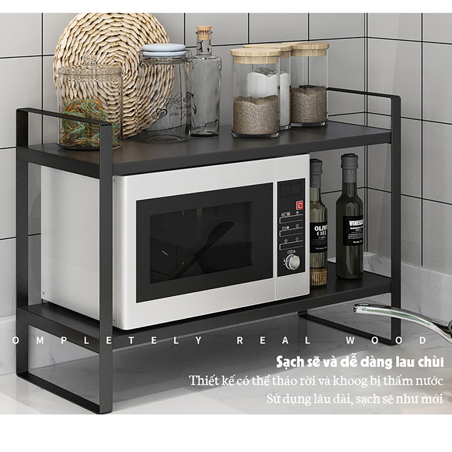 Kệ Để Đồ Đa Năng mini để bàn bằng gỗ