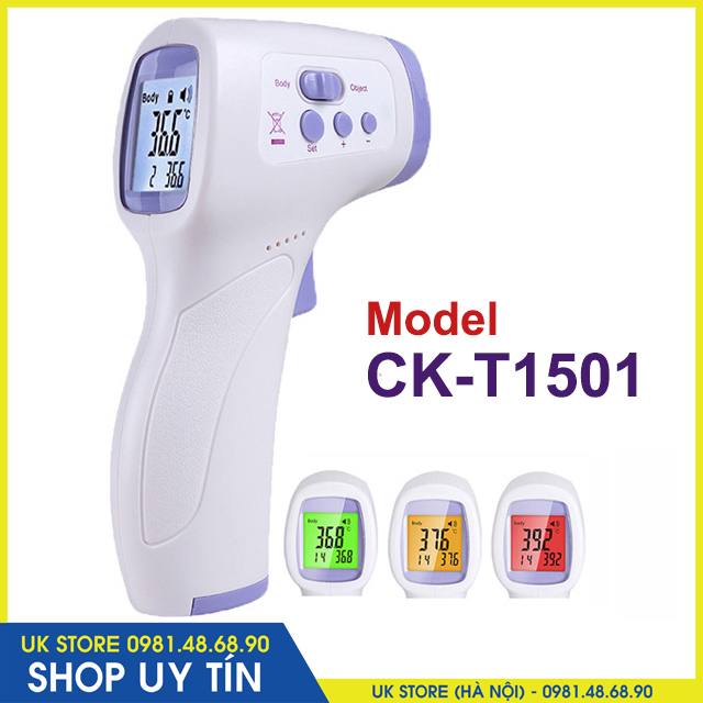 (BẢO HÀNH 12 THÁNG) Nhiệt Kế Điện Tử Hồng Ngoại Màn Hình LCD Đo Nhiệt Độ Trán, Thân Thể Không Cần Tiếp Xúc