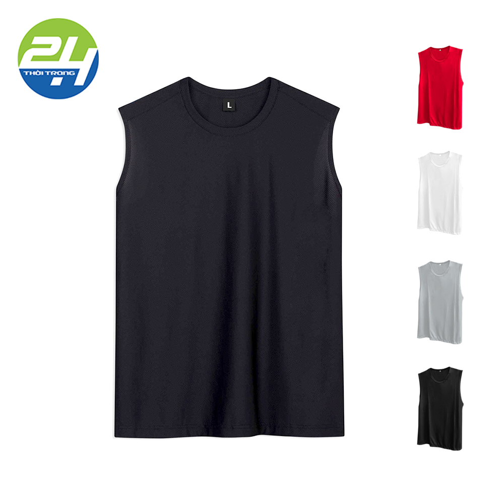  Áo Thun Lạnh Ba Lỗ Cosmos Group Nhiều Màu Form Rộng Cho Nam Và Nữ Áo Sát Nách Tập Gym 