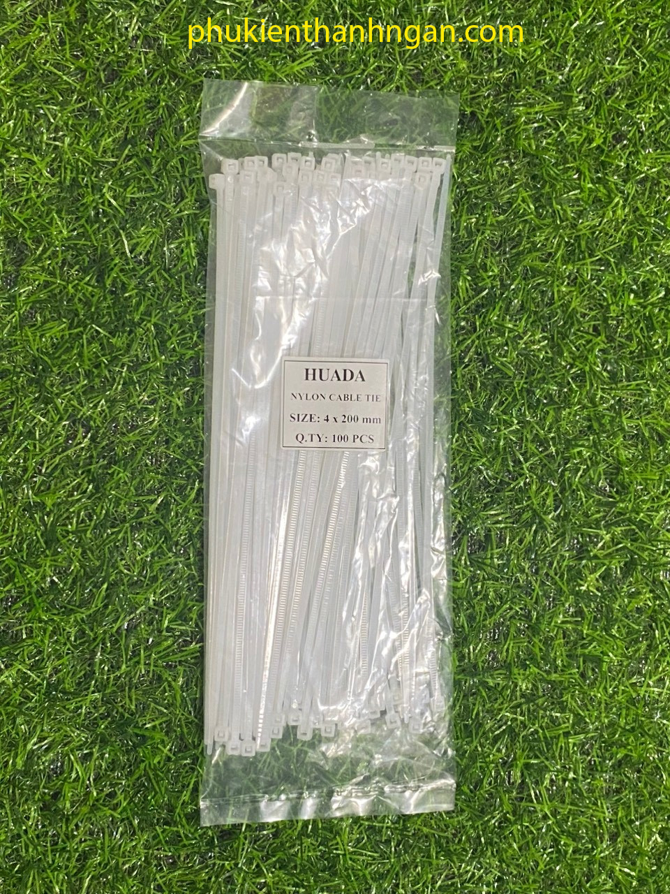 Cáp rút nhựa 4x200mm bịch 80 sợi