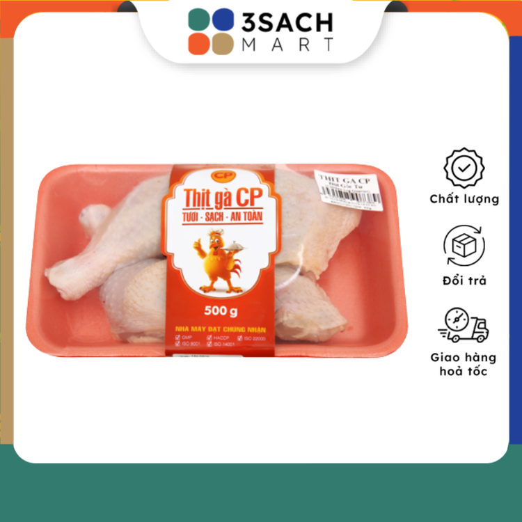 Đùi Tỏi Tươi CP (Khay 500Gr)