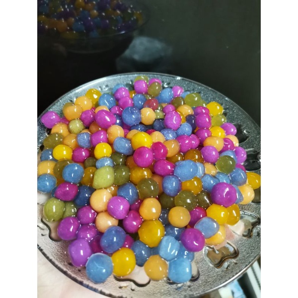 Trân châu nhân dừa ngũ sắc 1kg