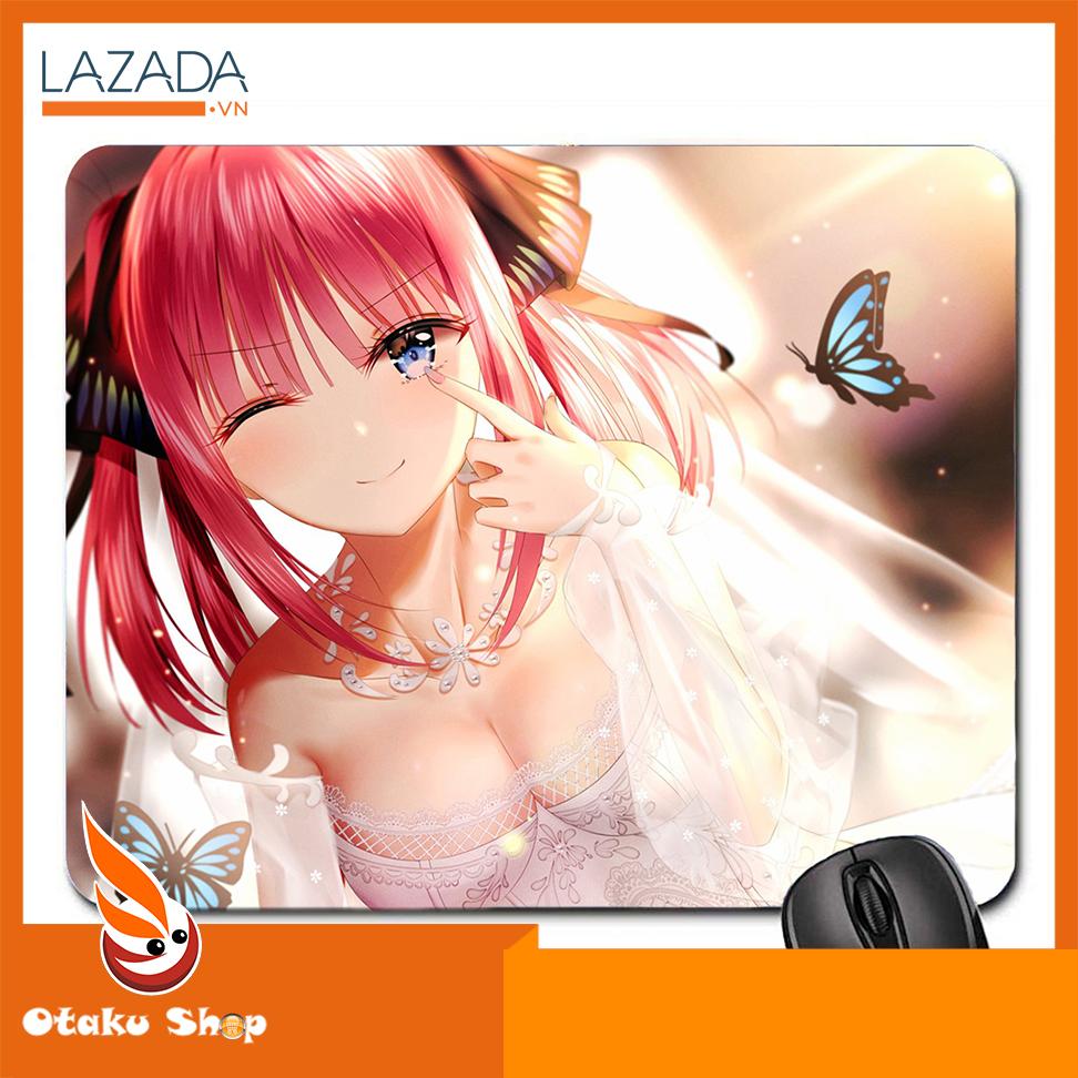 [HCM]Lót chuột máy tính Anime Gotoubun no Hanayome - Mouse pad Anime Gotoubun no Hanayome - Nino