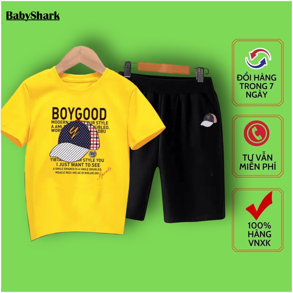 [HCM]Set Đồ Bé Trai sành điệu đi tiệc (111) - Thời trang trẻ em Babyshark - nguyên Set đồ Bé Trai cá tính 0J