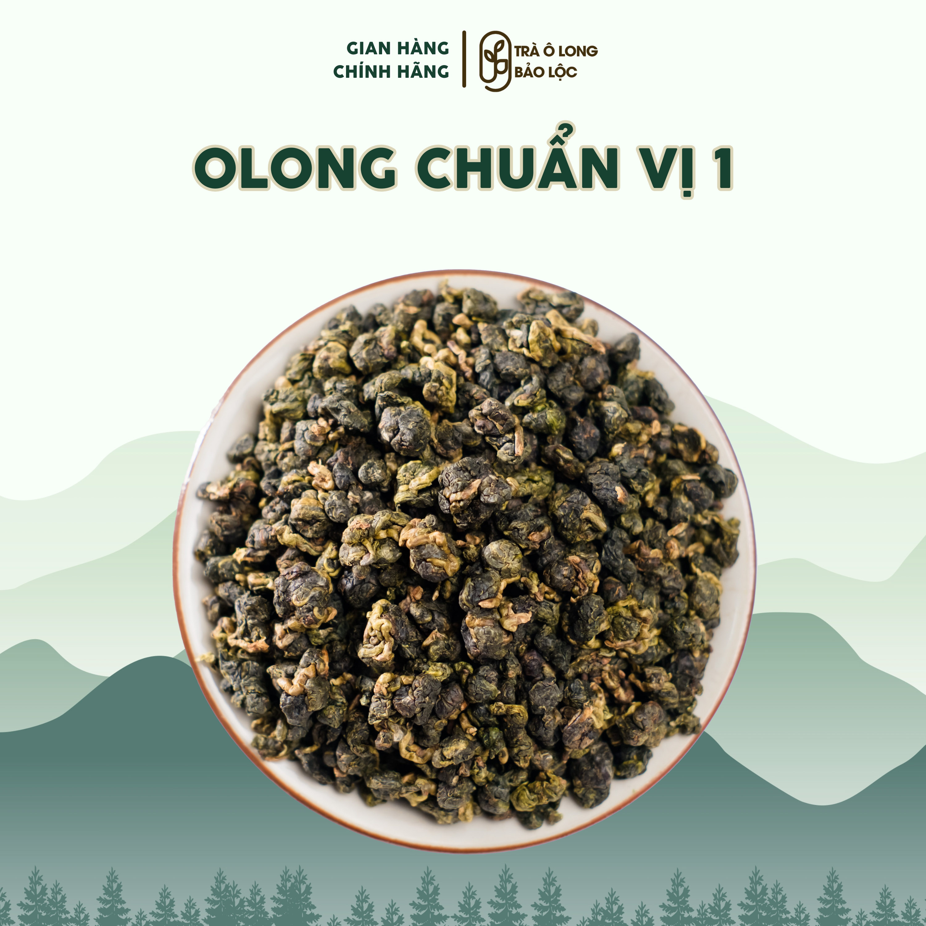 Trà Olong Chuẩn Vị - Trà Pha Chế - Túi 500gr - Tằng Vĩnh An