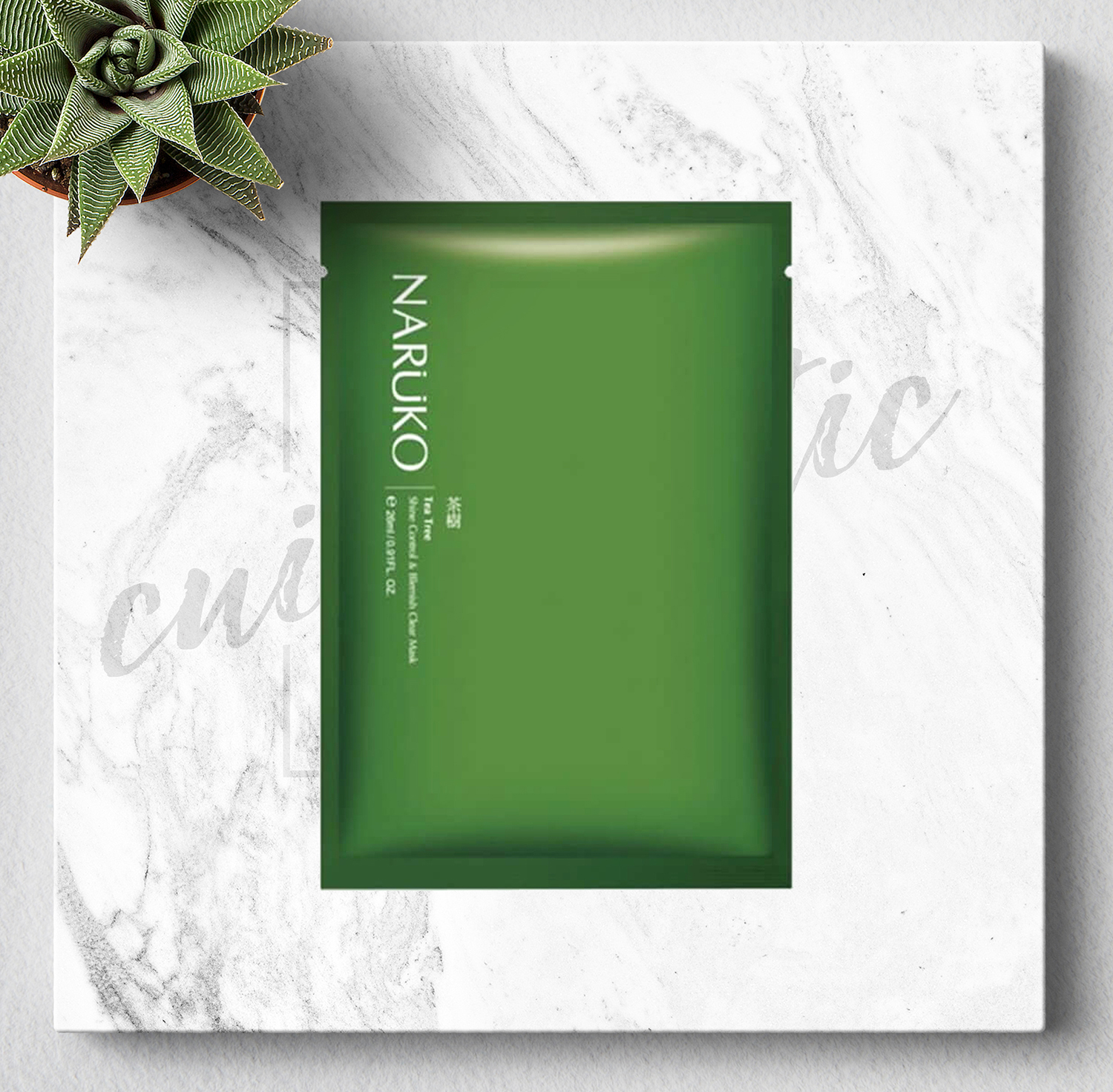 ( Cũi Cosmetic ) Mặt Nạ Naruko Tràm Trà Phiên Bản Nội Địa Đài Loan