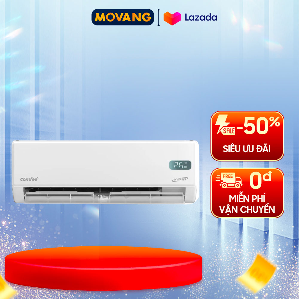 [GIAO TẠI HCM] CFS-10VGPF - Máy lạnh Comfee Inverter 1 HP CFS-10VGPF, follow me - chức năng cài đặt 