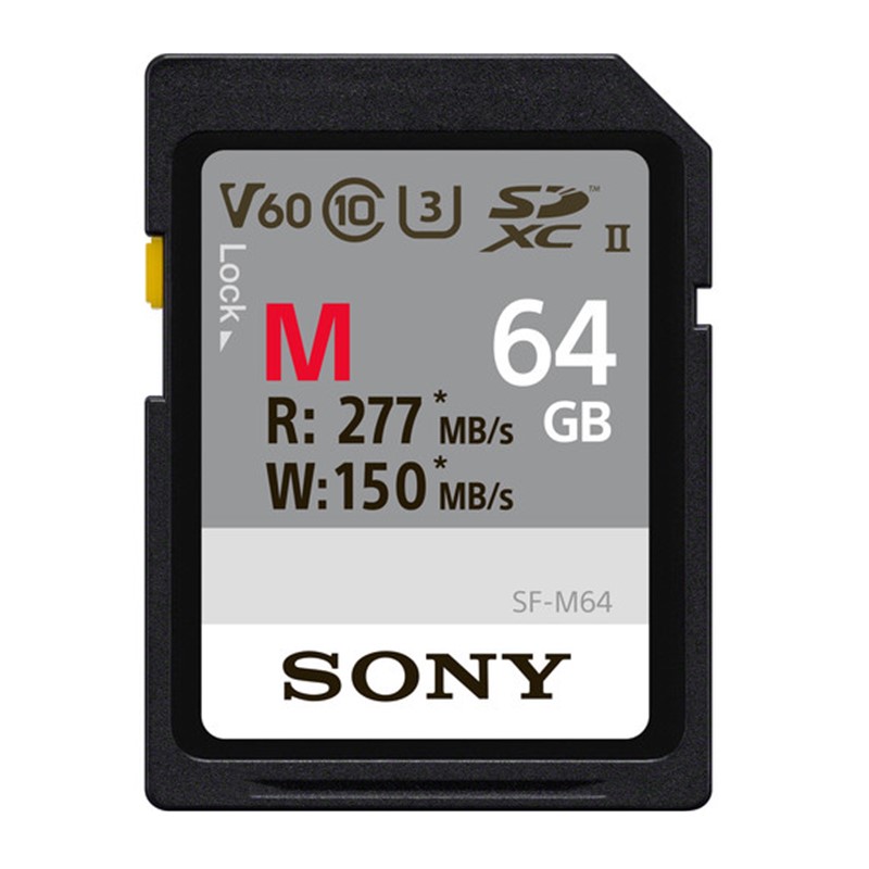Thẻ nhớ sony 64gb sdxc uhs-ii 277mb/s - chính hãng