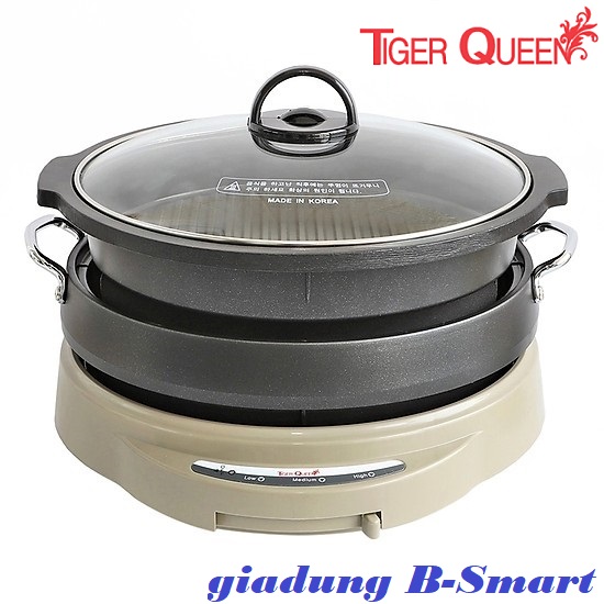 Lẩu điện đa năng tiger queen 2 trong 1 sq-c350