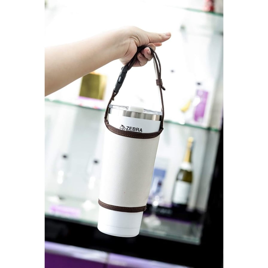 [TẶNG KÈM TÚI XÁCH - HÀNG CHÍNH HÃNG] Ly giữ nhiệt Zebra Thái Lan Polar 870ml inox 304 cao cấp