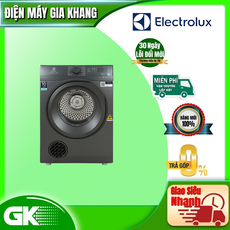 Máy sấy thông hơi Electrolux 8.5 kg EDV854N3SB Mới 2022