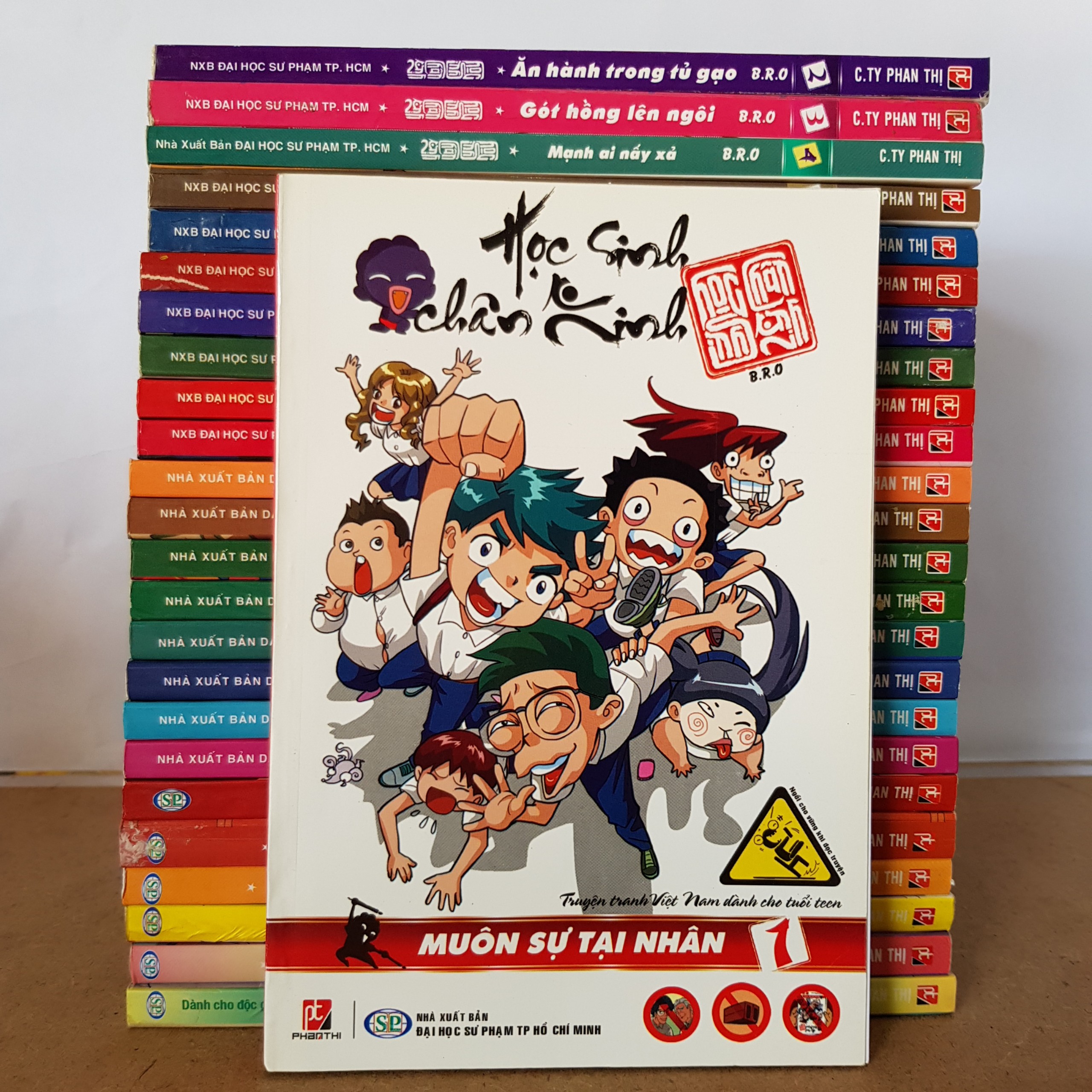 [HCM]Bộ truyện tranh màu Học Sinh Chân Kinh - 25 Tập