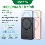 UGREEN Pin sạc dự phòng không dây 5000mAh|10000mAh Sạc dự phòng Powerbank nam châm USB Type C PD 20W Power Bank cho iPhone 17 14 13 16 12 pro max 15 pro Magsafe Portable Power Bank Para sa iPhone at Android Mabilis na Charging Model:PB560 PB561